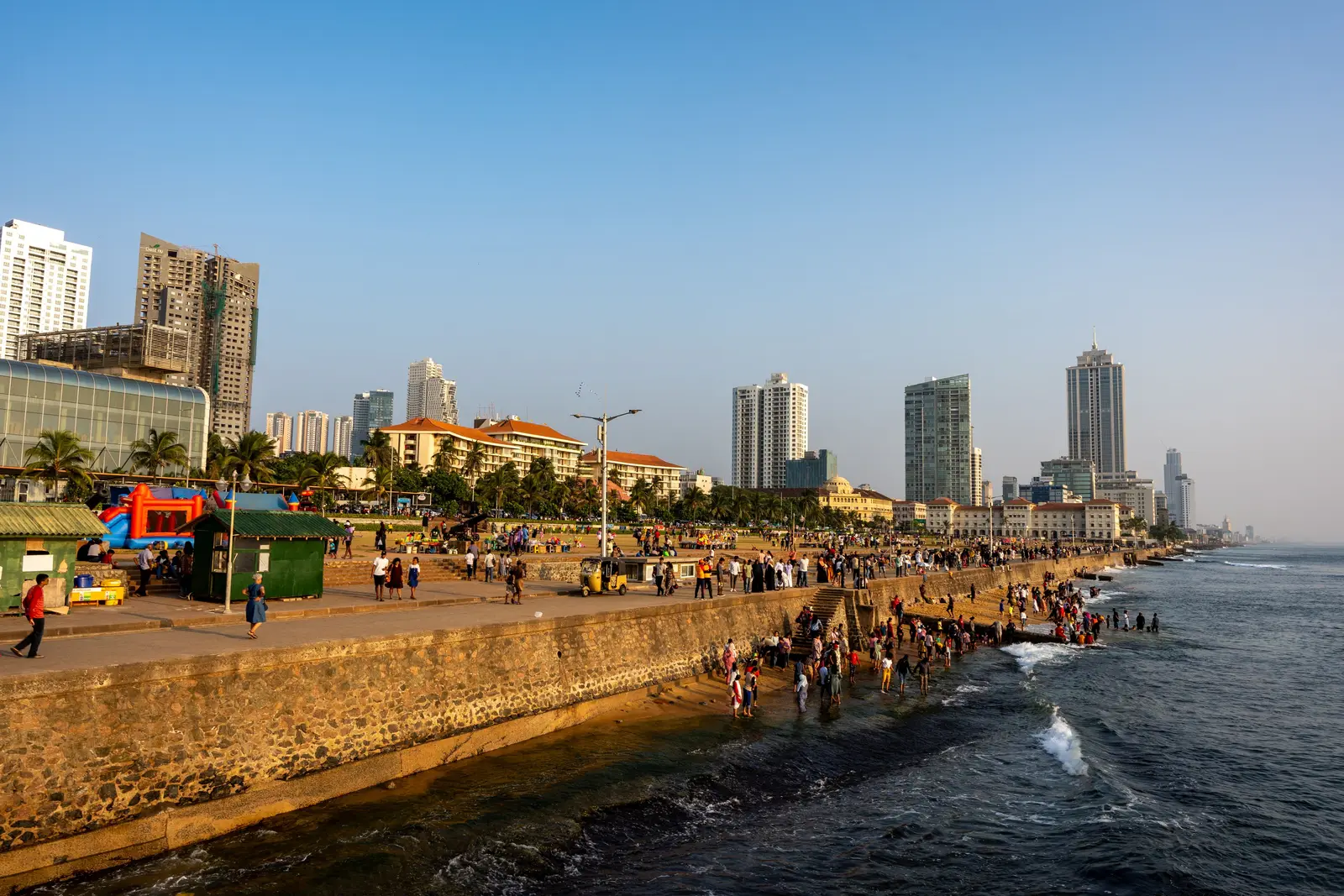 Galle Face Green in Colombo, Sri Lanka
